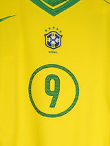 Brazil Home Shirt 2004/05 Ronaldo 9 (L)