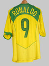 Camiseta de local de Brasil 2004/05 <tc>Ronaldo</tc> #9 (L)