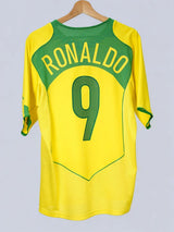 Brazil Home Shirt 2004/5 Ronaldo 9 (L)