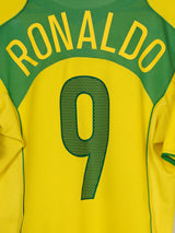 Brazil Home Shirt 2004/5 Ronaldo 9 (L)