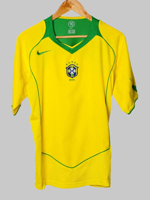 Brazil Home Shirt 2004/5 (S)