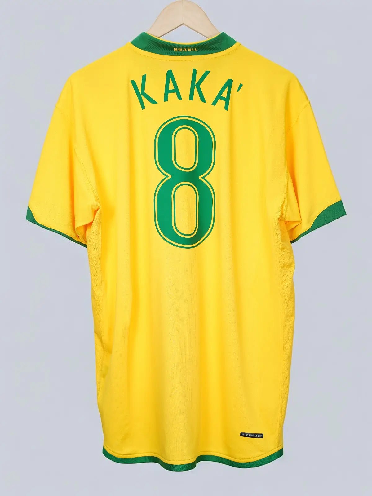 Brazil Home Shirt 2006/7 Kaka 8 (XL)