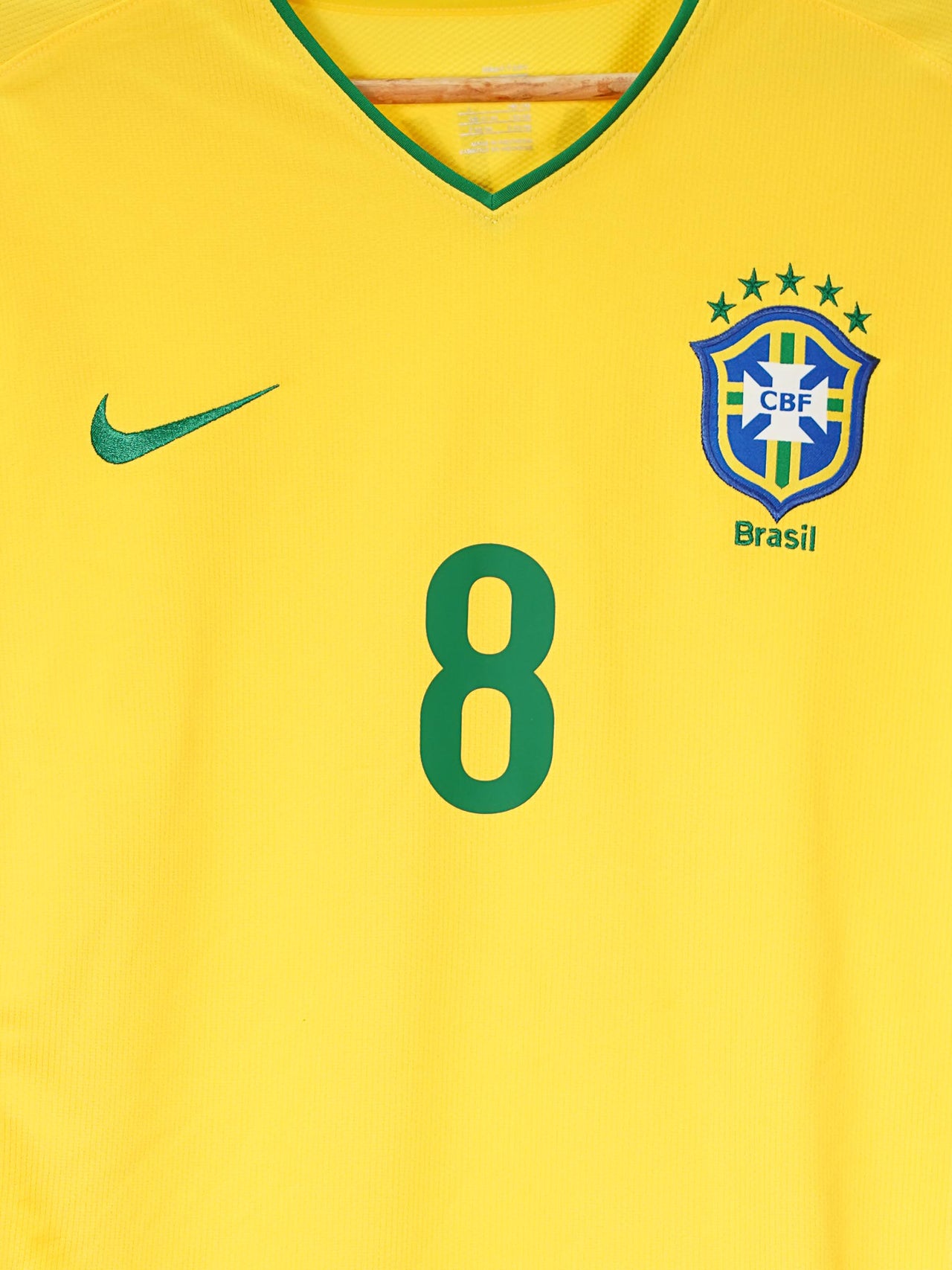 Brazil Home Shirt 2008/10 Kaka 8 (L)