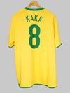 Brazil Home Shirt 2008/10 Kaka #8 (L)