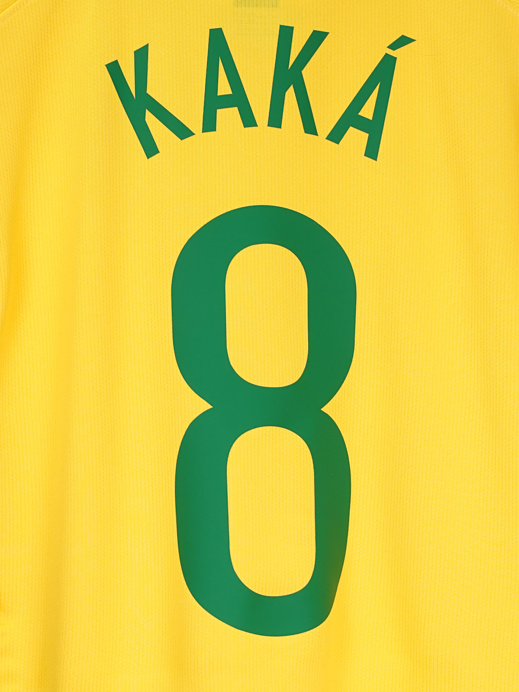 2008-10 Brazil Kaka #8 Home Shirt (XL) Nike | First11