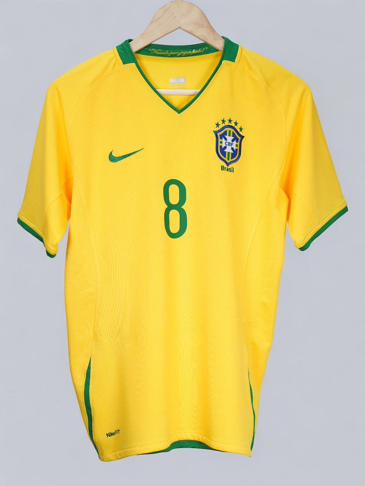 2008/10 Brazil Kaka #8 Home Shirt (XL) Nike – First11