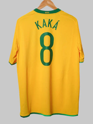 Brazil Home Shirt 2008/9 Kaka 10 (L)