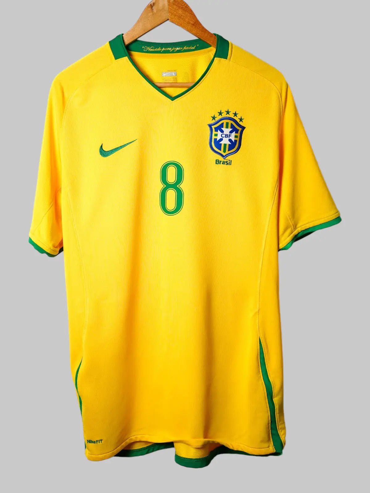 Brazil Home Shirt 2008/9 Kaka 8 (L)