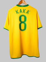 Brazil Home Shirt 2008/9 Kaka 8 (L)