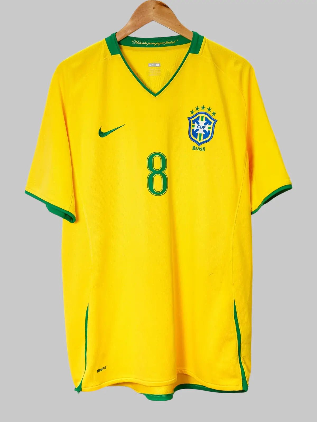 Brazil Home Shirt 2008/9 Kaka 8 (XL)
