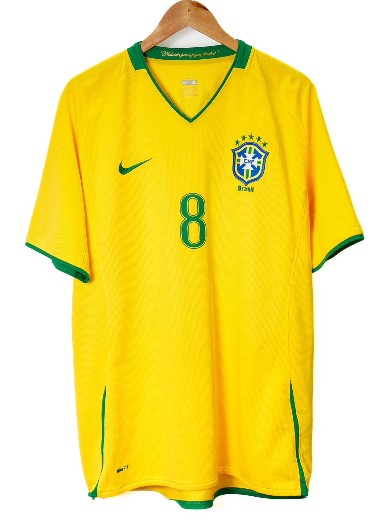 Brazil Home Shirt 2008/9 Kaka 8 (XL)