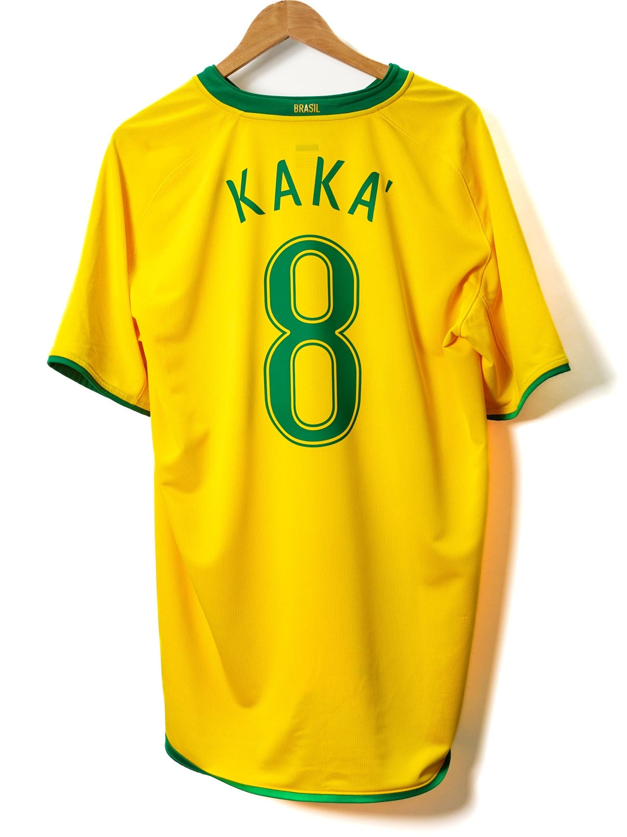 Brazil Home Shirt 2008/9 Kaka 8 (XL)