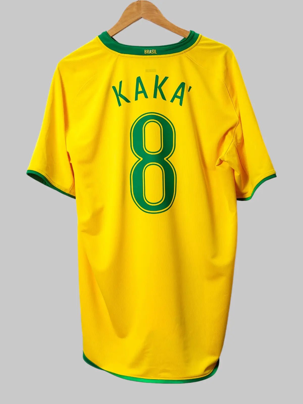 Brazil Home Shirt 2008/9 Kaka 8 (XL)