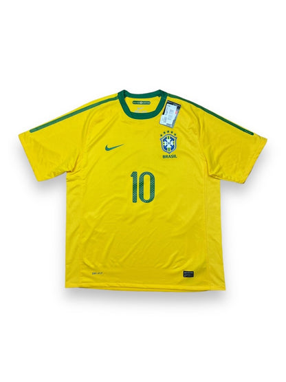 Brazil Home Shirt 2010/11 Kaka #10 BNWT - 9/10 - L