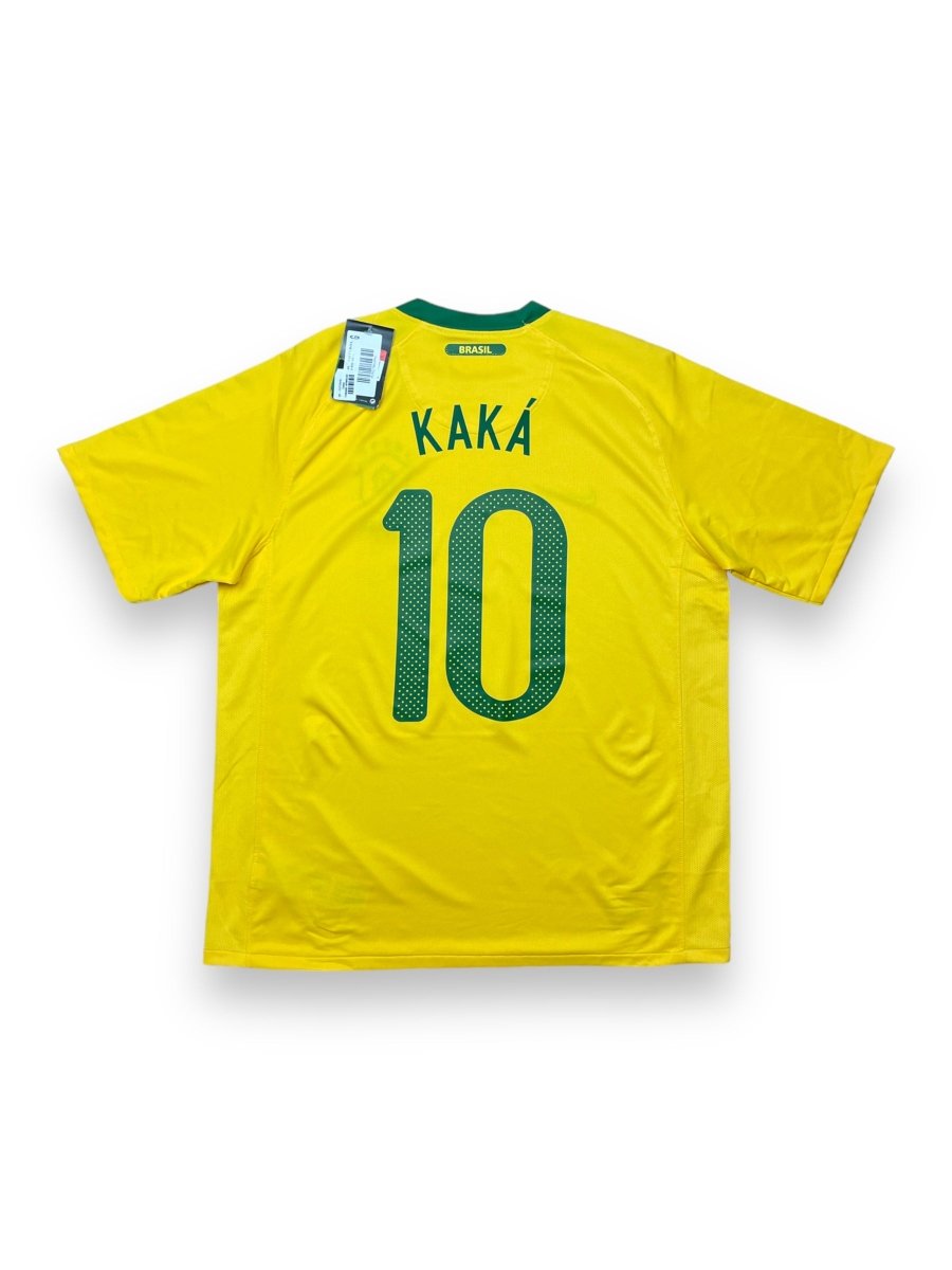 Brazil Home Shirt 2010/11 Kaka #10 BNWT - 9/10 - L