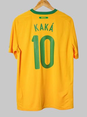 Brazil Home Shirt 2010/11 Kaka 10 (L)