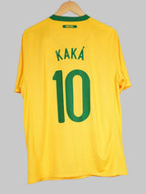 Brazil Home Shirt 2010/11 Kaka 10 (L)
