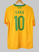 Brazil Home Shirt 2010/11 Kaka 10 (M)