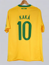 Brazil Home Shirt 2010/11 Kaka 10 (M)
