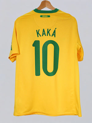 Brazil Home Shirt 2010/11 Kaka 10 (M)