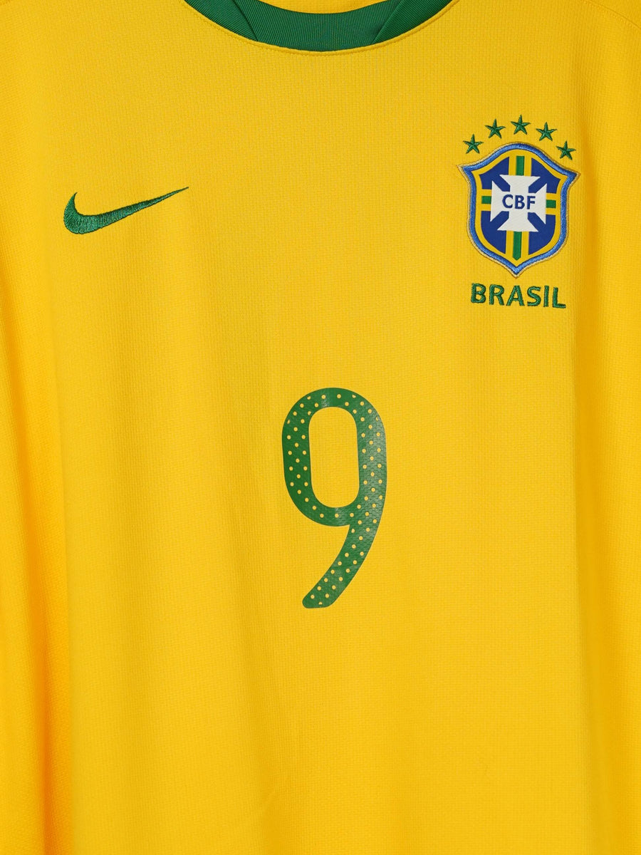 Brazil Home Shirt 2010/11 L.Fabiano 9 (XXL)