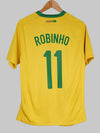 Brazil Home Shirt 2010/11 Robinho #11 (M)