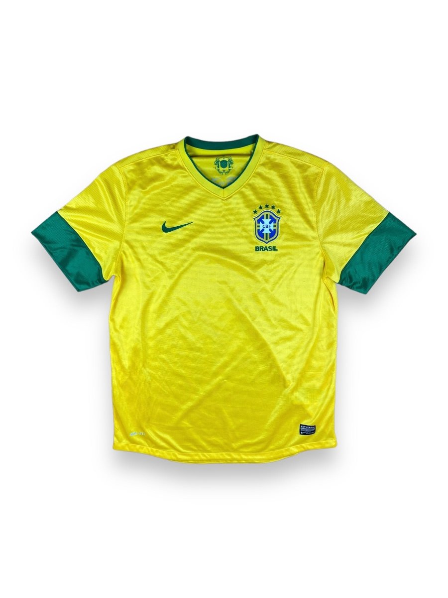 Brazil Home Shirt 2012/13 - 9/10 - L