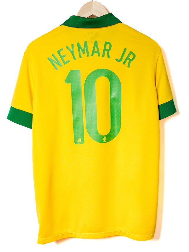 Brazil Home Shirt 2013/14 Neymar jr 10 (M)