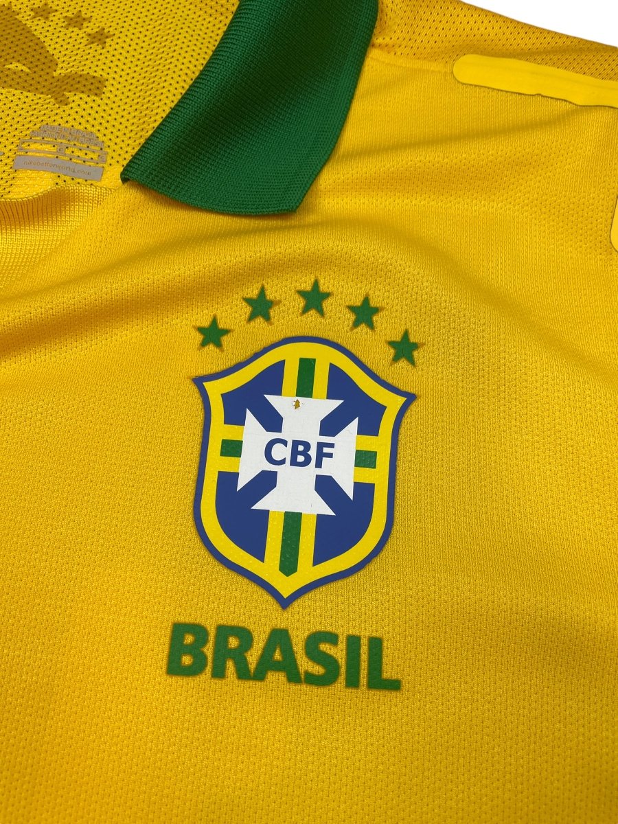 Brazil Home Shirt 2013/14 Player Issue Neymar Jr #10 - 8/10 - L