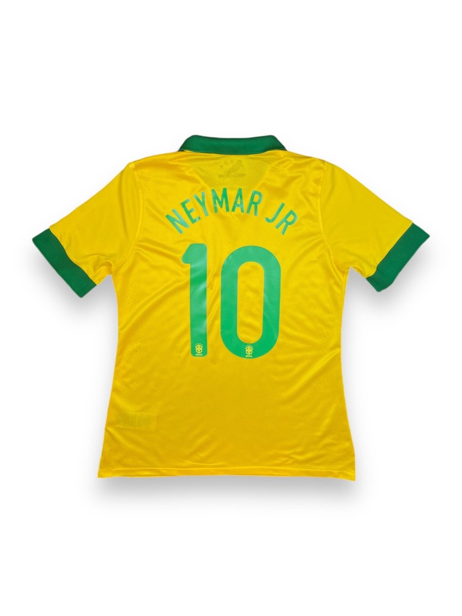 Brazil Home Shirt 2013/14 Player Issue Neymar Jr #10 - 8/10 - L