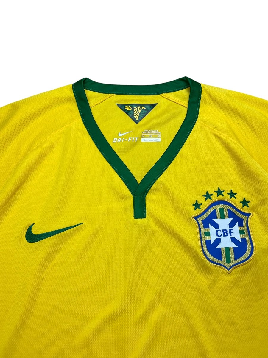 Brazil Home Shirt 2014/15 - 10/10 - XL