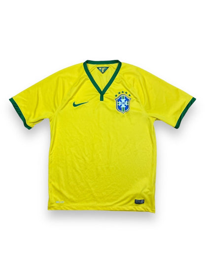 Brazil Home Shirt 2014/15 - 9/10 - M