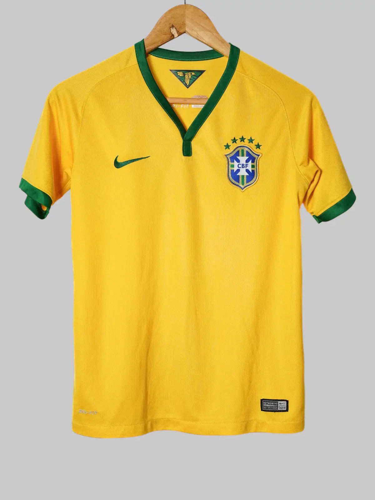 Brazil Home Shirt 2014/15 (L Kids)