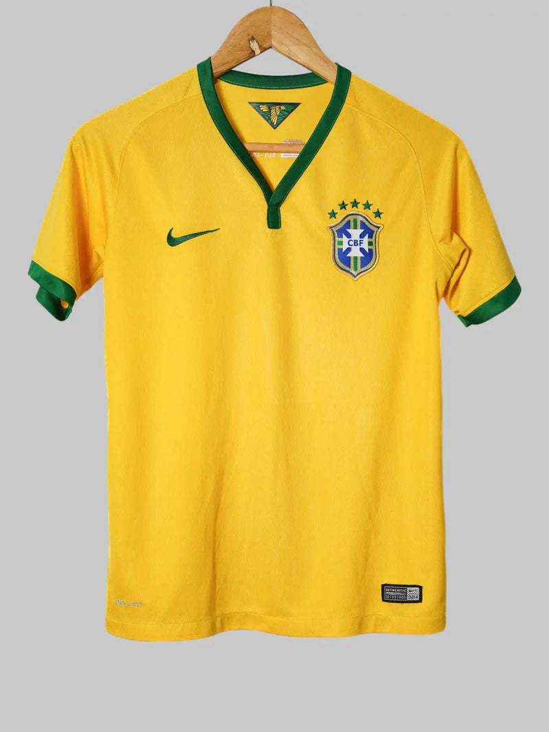 Brazil Home Shirt 2014/15 (L Kids)