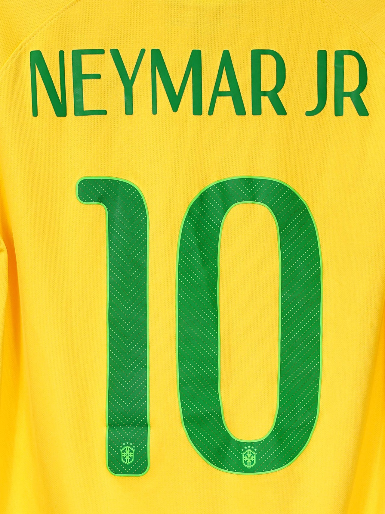 Brazil Home Shirt 2014/15 Neymar 10 (L)