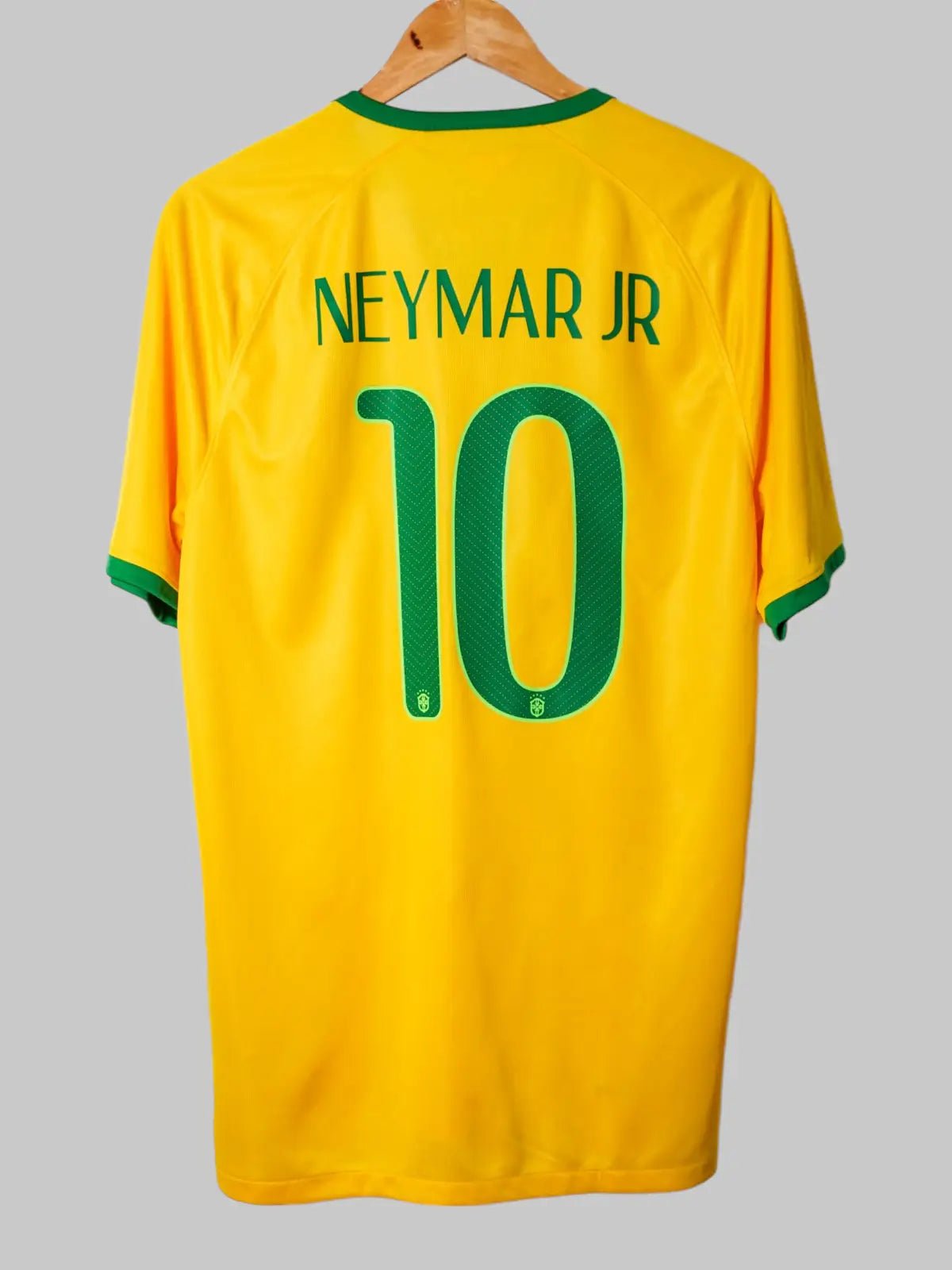 Brazil Home Shirt 2014/15 Neymar 10 (L)