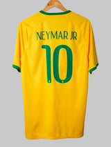 Brazil Home Shirt 2014/15 Neymar 10 (L)