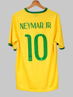 Brazil Home Shirt 2014/15 Neymar 10 (L)