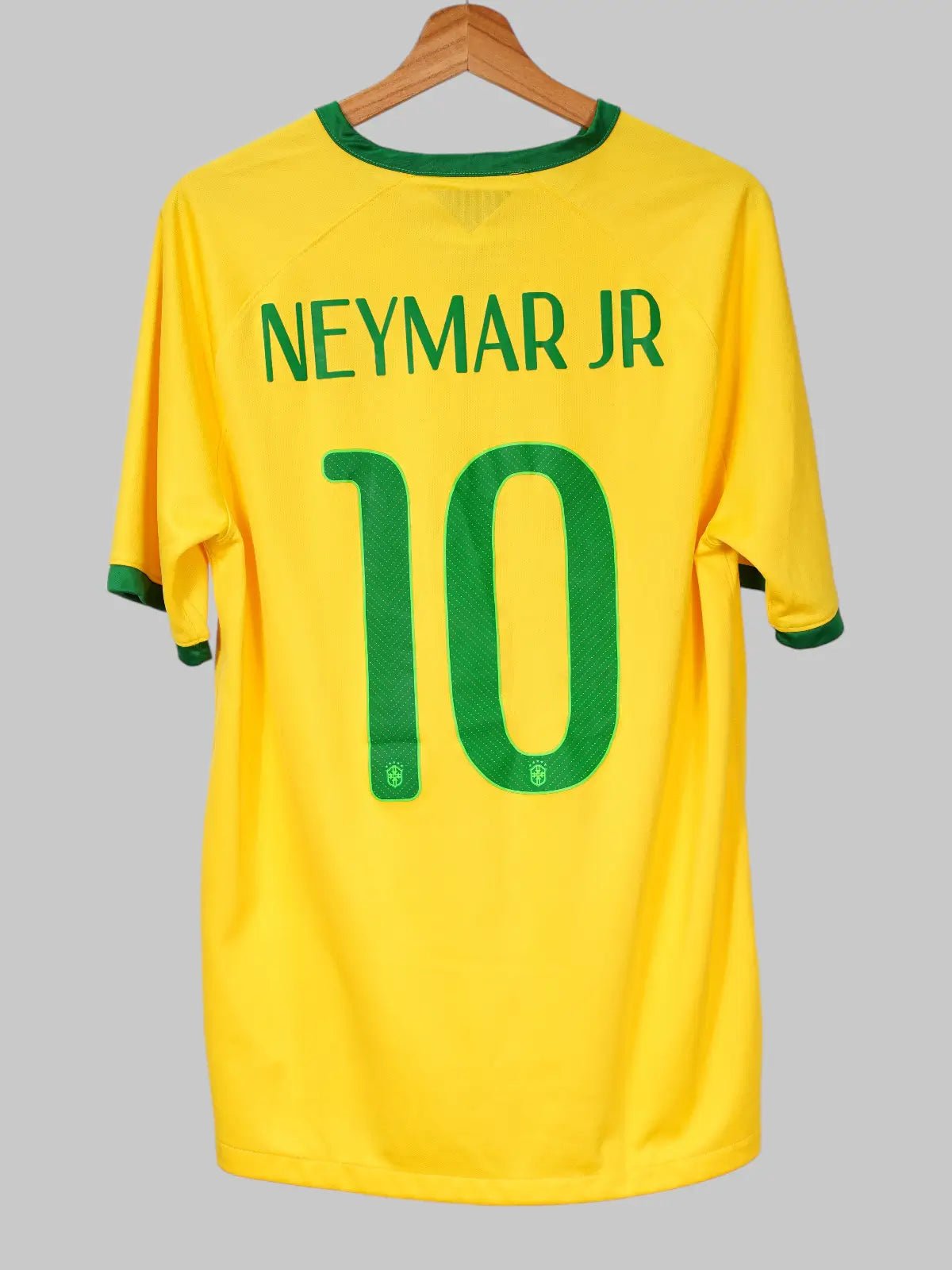 Brazil Home Shirt 2014/15 Neymar 10 (L)