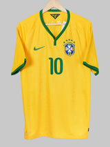 Brazil Home Shirt 2014/15 Neymar Jr 10 (L)