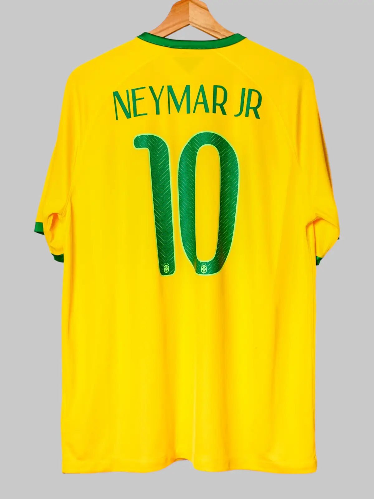Brazil Home Shirt 2014/15 Neymar Jr 10 (L)
