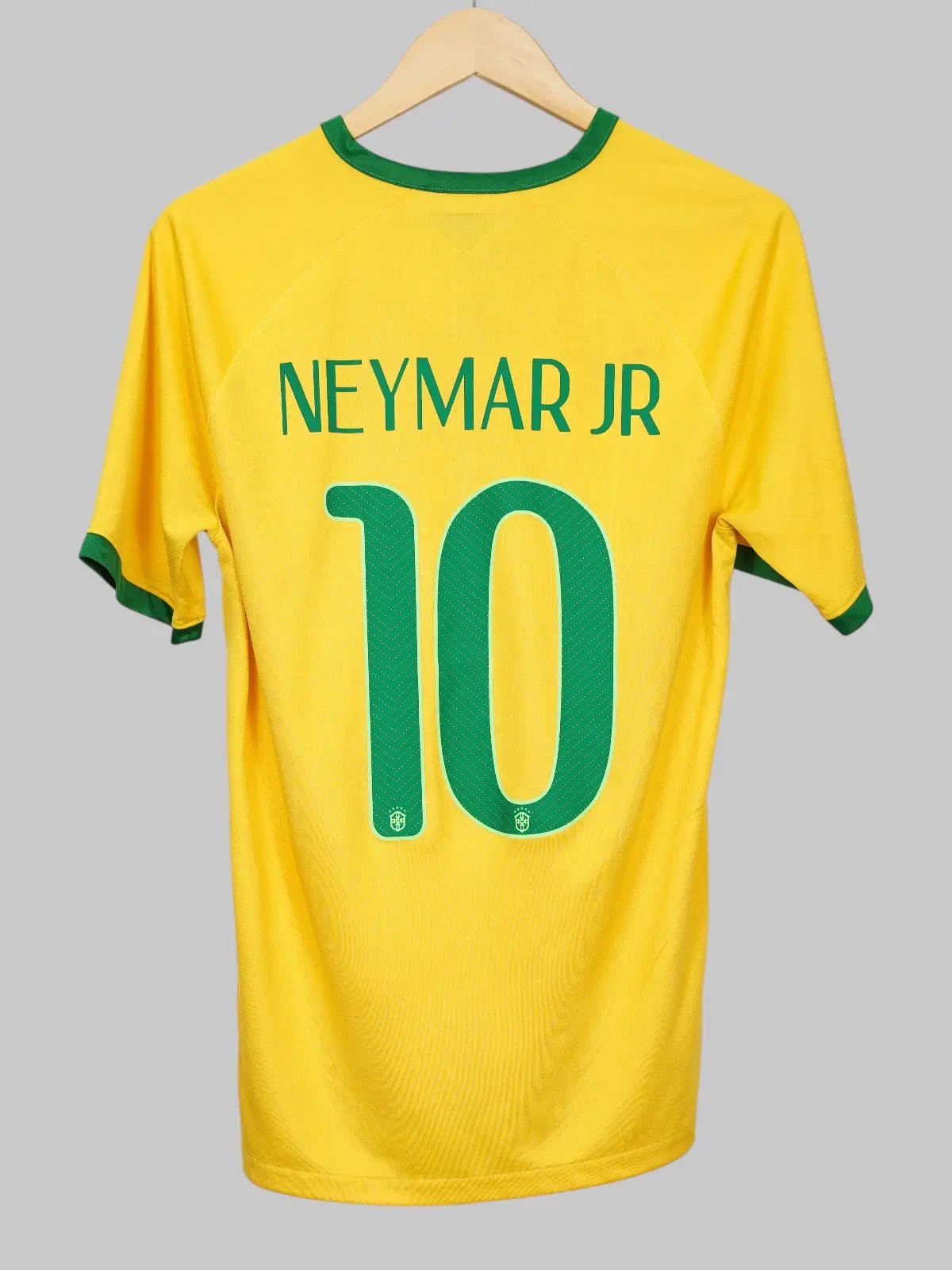 Brazil Home Shirt 2014/15 Neymar Jr 10 (M)