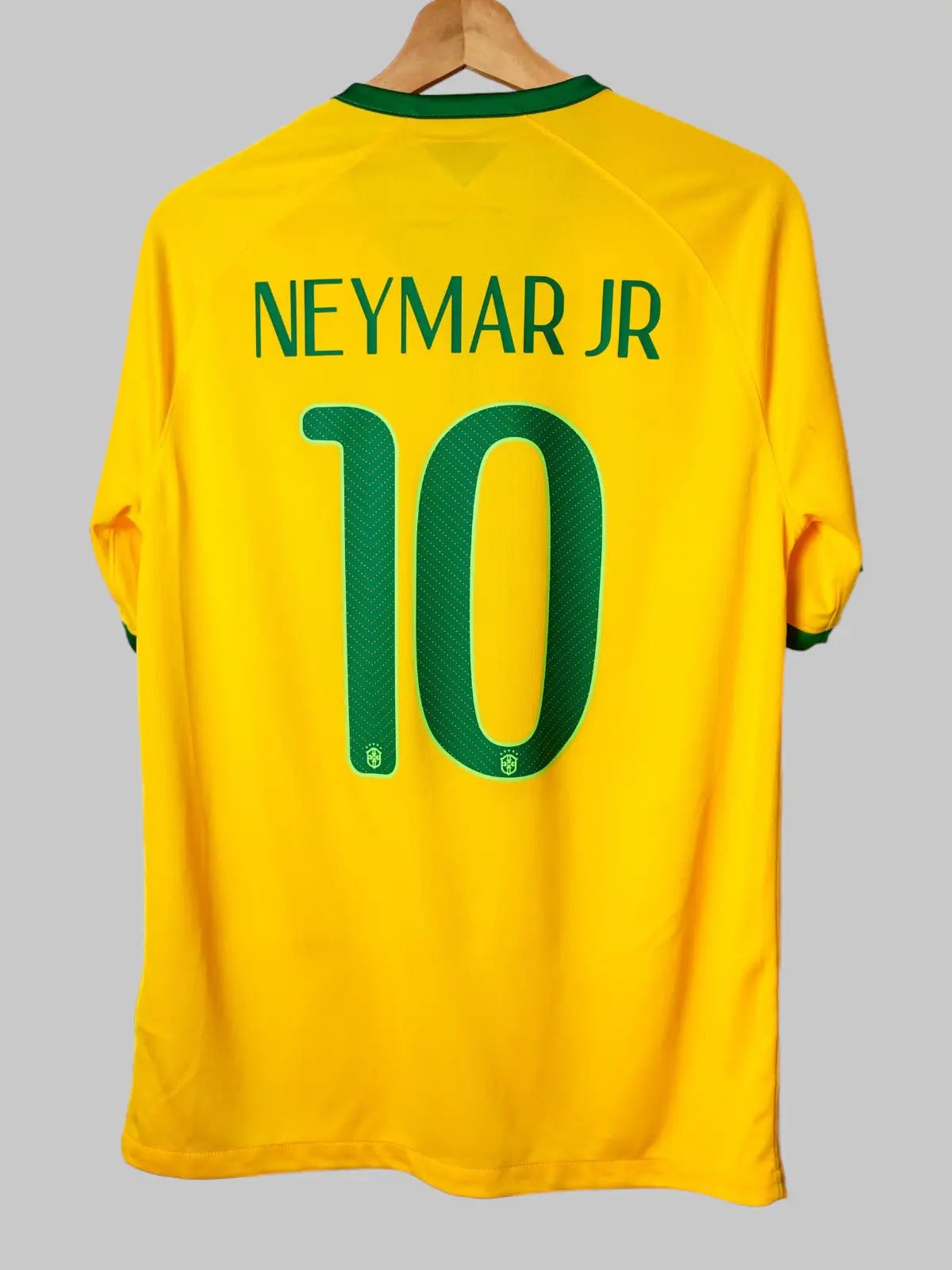 Brazil Home Shirt 2014/15 Neymar Jr 10 (M)