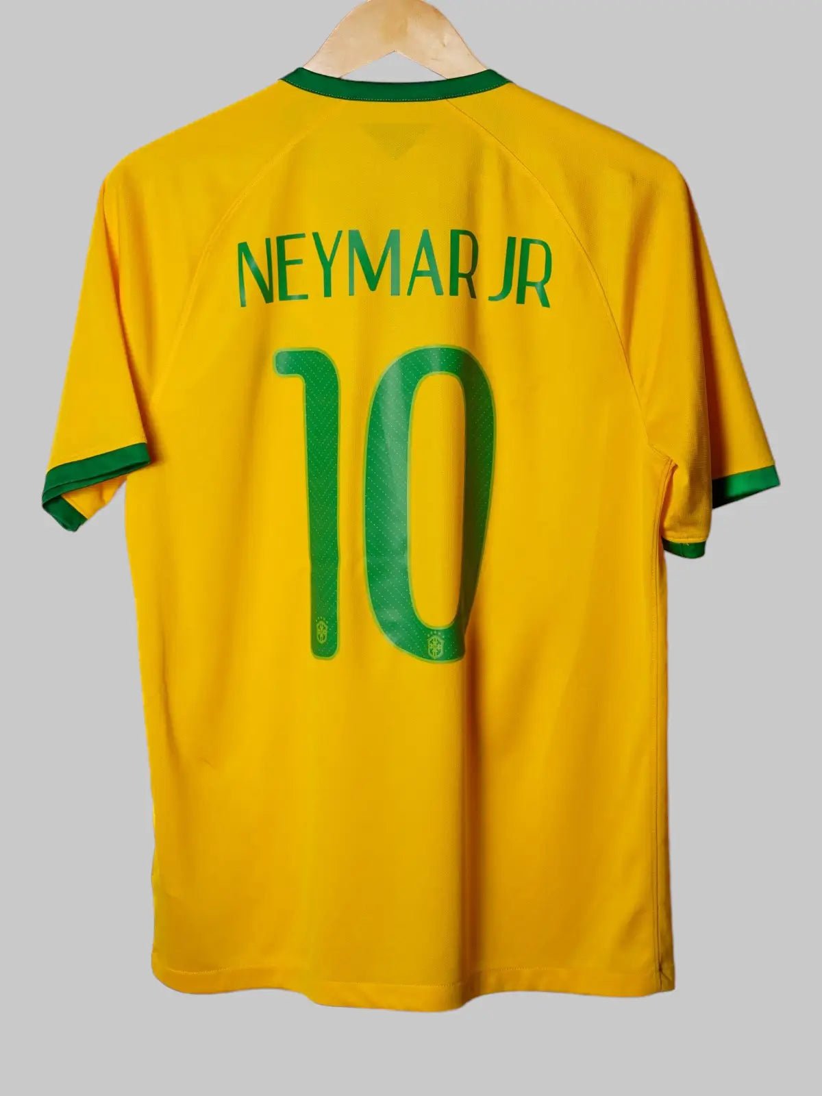 Brazil Home Shirt 2014/15 Neymar JR 10 (M)