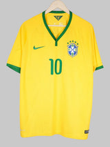 Brazil Home Shirt 2014/15 Neymar Jr 10 (XL)