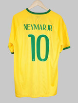 Brazil Home Shirt 2014/15 Neymar Jr 10 (XL)