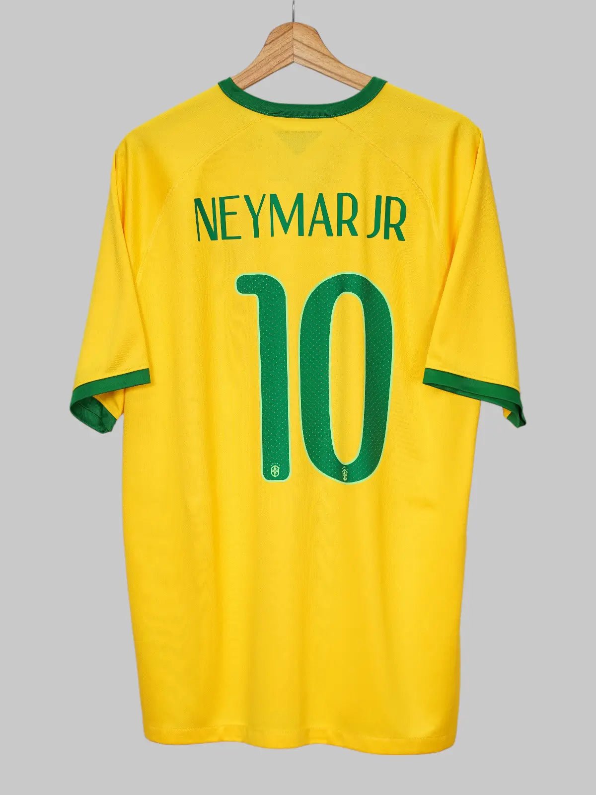 Brazil Home Shirt 2014/15 Neymar Jr 10 (XL)