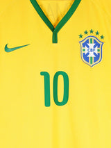 Brazil Home Shirt 2014/15 Neymar Jr 10 (XL)