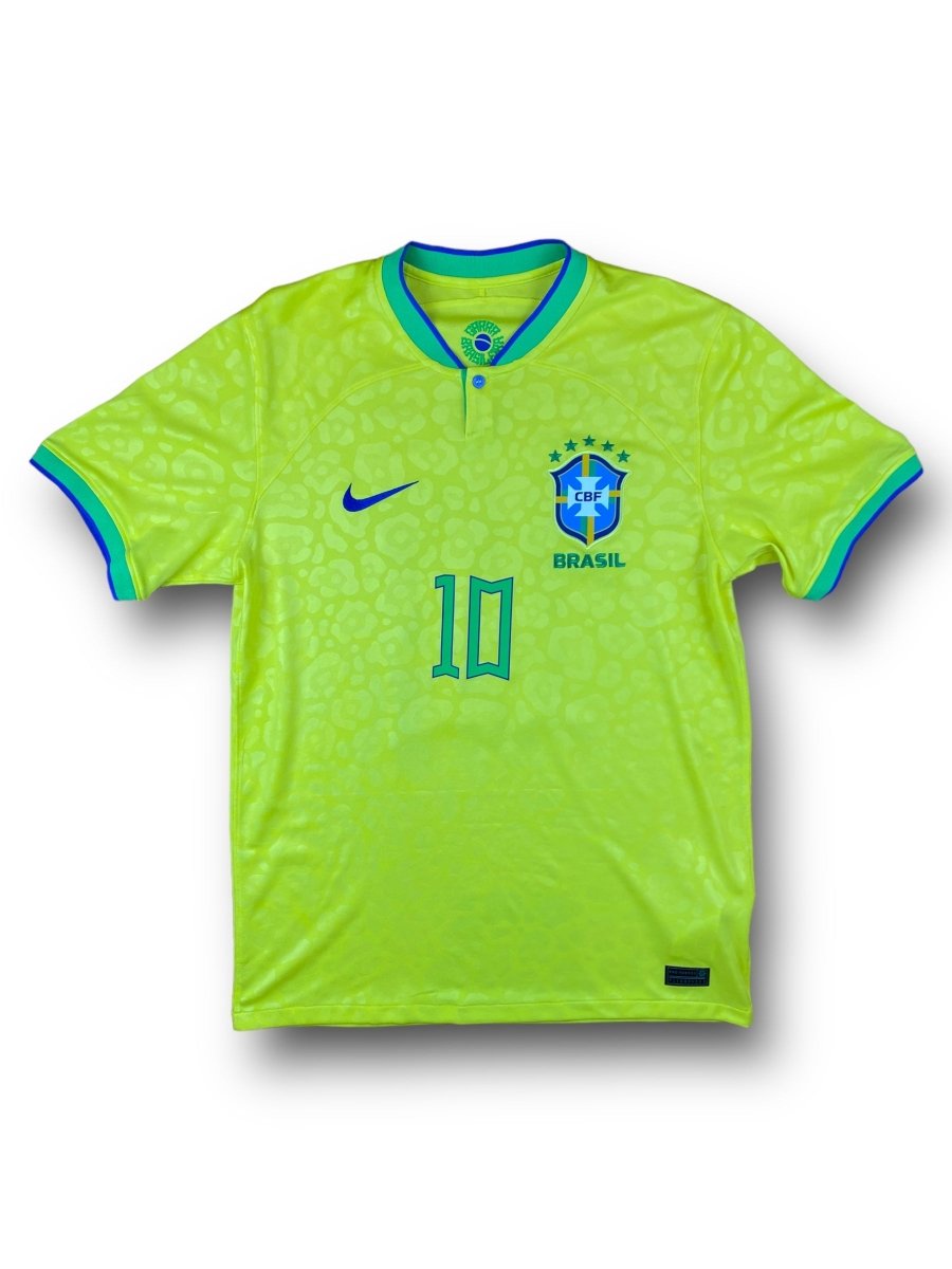 Brazil Home Shirt 2022/23 Neymar #10 - 10/10 - M