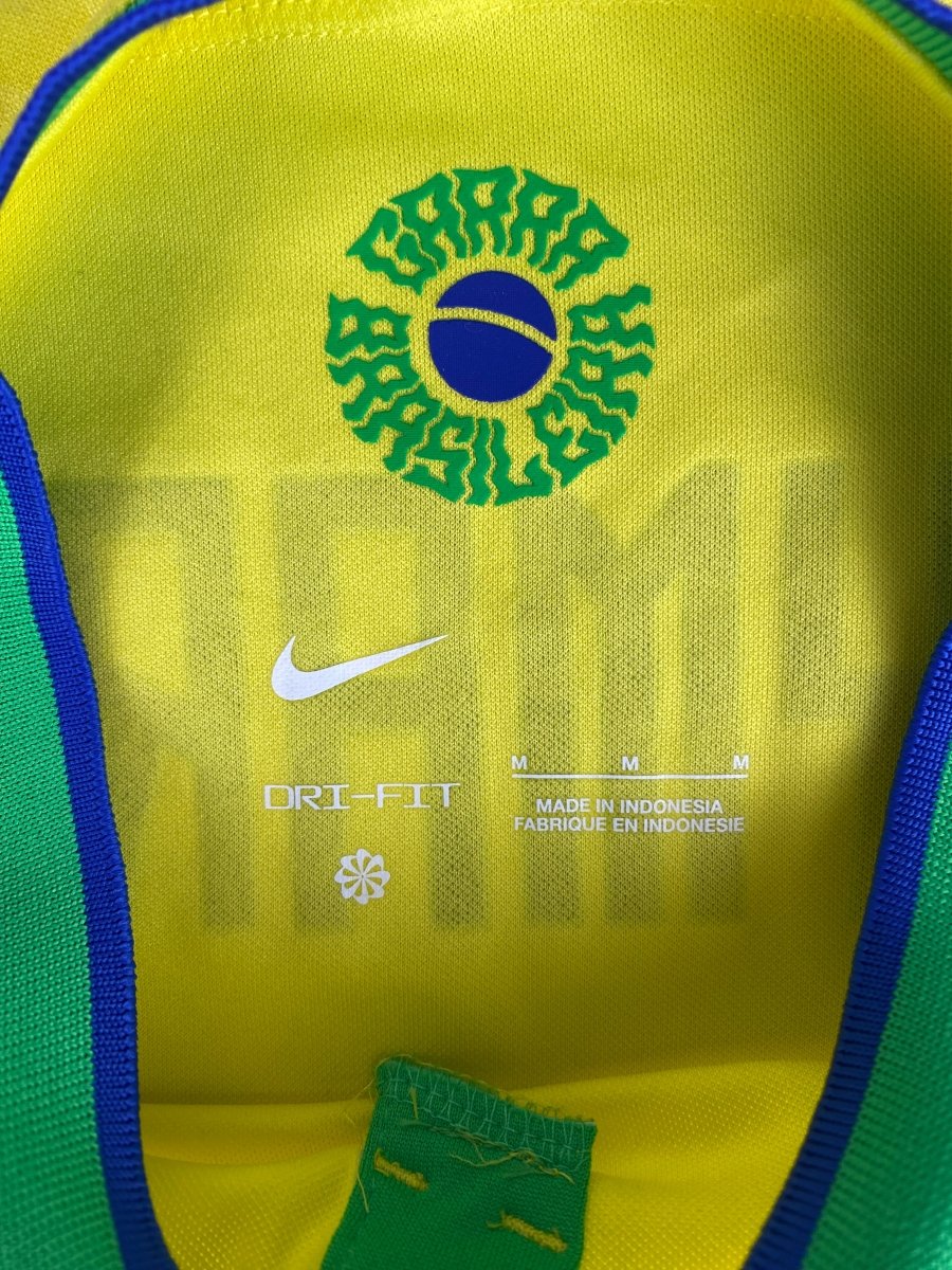 Brazil Home Shirt 2022/23 Neymar #10 - 10/10 - M